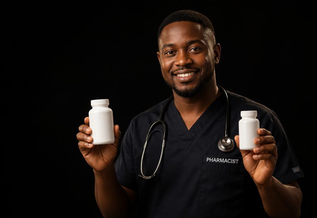Pharmacist ready to answer questions