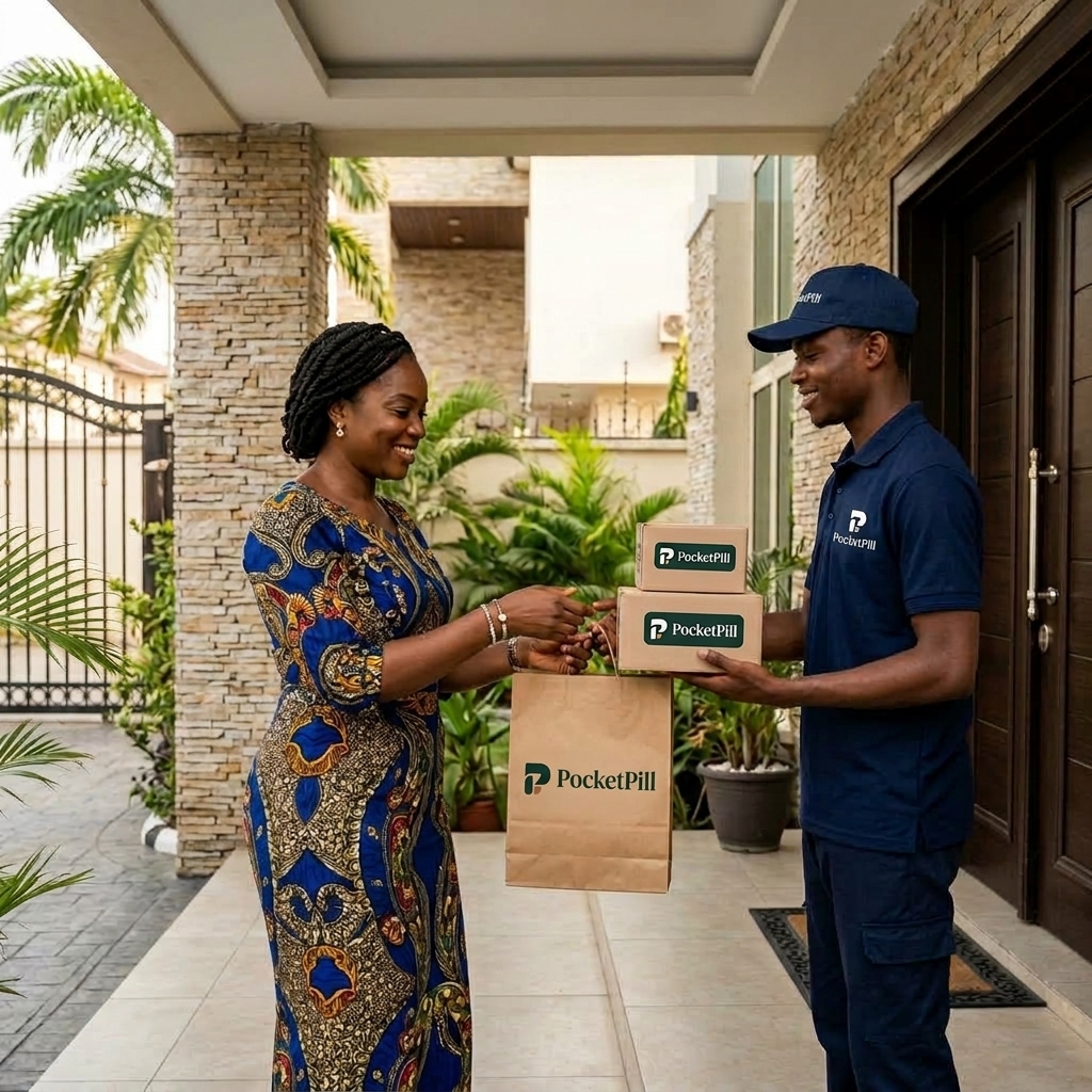 PocketPill medicine delivery in Nigeria